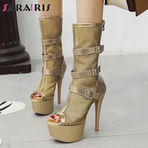 dress shoes sarairis party female thin heel club sandals summer women platform bucle hollow zipper woman, Black
dress shoes sarairis party female thin heel club sandals summer women platform bucle hollow zipper woman, Black