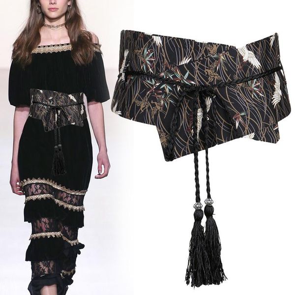 belts 2021 girdle for women chinese style embroidery waistband printing decoration wide belt fashion brand design ceinturon de dames, Black;brown
belts 2021 girdle for women chinese style embroidery waistband printing decoration wide belt fashion brand design ceinturon de dames, Black;brown
