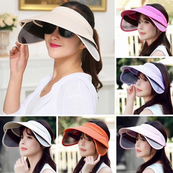 wide brim hats 2021 summer sun hat with big outdoor sport beach women's visor elastic golf breathable sweat absorbent, Blue;gray
wide brim hats 2021 summer sun hat with big outdoor sport beach women's visor elastic golf breathable sweat absorbent, Blue;gray