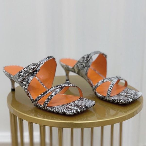 unique luxury snake lines square toe sandals summer brand design high heels leather women shoe fashion slip-on female sandal, Black
unique luxury snake lines square toe sandals summer brand design high heels leather women shoe fashion slip-on female sandal, Black