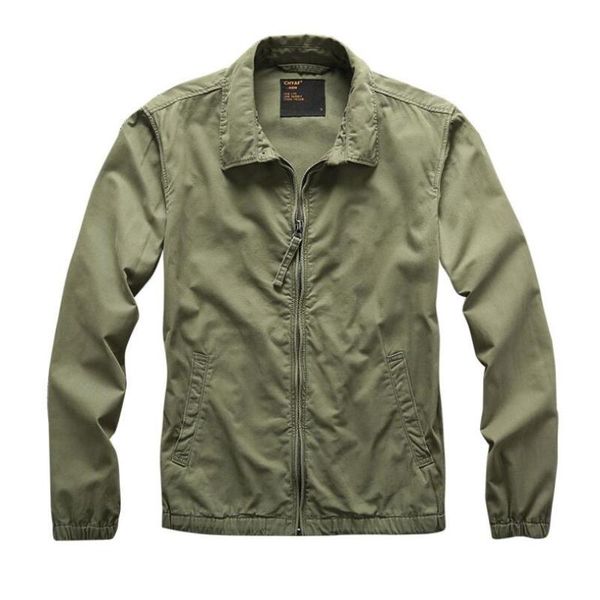 men's jackets military green coats men spring autumn brand jacket windbreaker solid color casual fashion outwear male w2074, Black;brown
men's jackets military green coats men spring autumn brand jacket windbreaker solid color casual fashion outwear male w2074, Black;brown