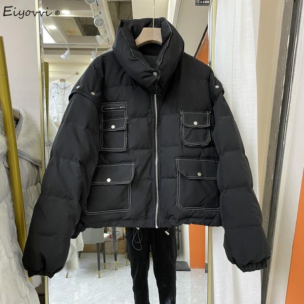 women's down & parkas winter jacket 2021 short detachable fashion work white duck coat female jackets warm slim elegant coats, Black
women's down & parkas winter jacket 2021 short detachable fashion work white duck coat female jackets warm slim elegant coats, Black