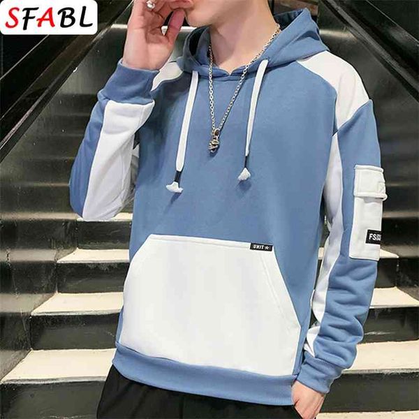 sfabl men's hoodies spring fashion patchwork sweatshirt streetwear harajuku hip hop oversized hoodie youthful 210813, Black
sfabl men's hoodies spring fashion patchwork sweatshirt streetwear harajuku hip hop oversized hoodie youthful 210813, Black
