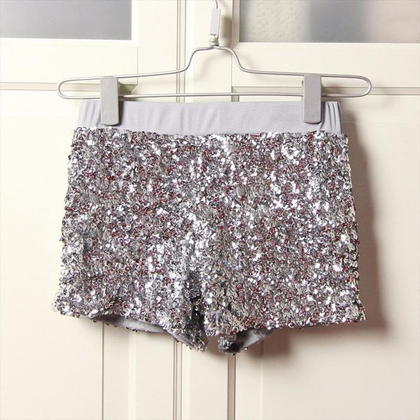 spring summer fashion womens shorts silver sequin casual pants for woman low waist ribbons femme latest, White;black
spring summer fashion womens shorts silver sequin casual pants for woman low waist ribbons femme latest, White;black