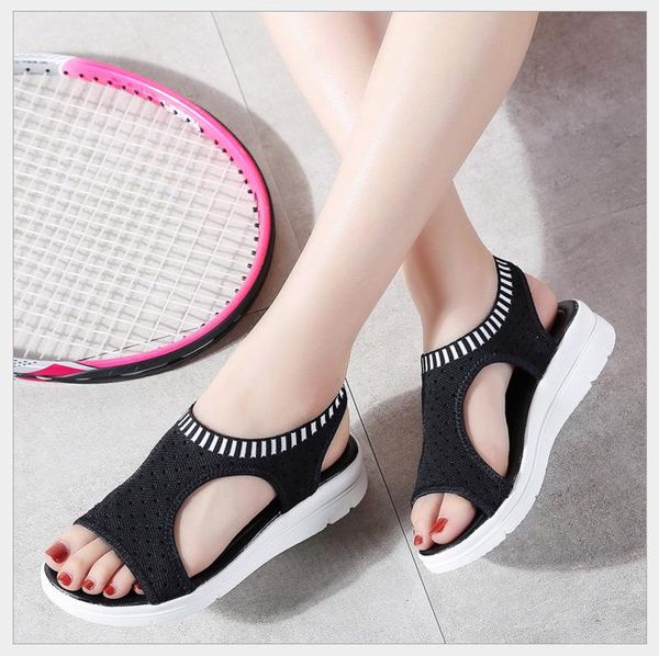 women sandals for summer platform sandal shoes breathable comfort walking shoe, Black
women sandals for summer platform sandal shoes breathable comfort walking shoe, Black
