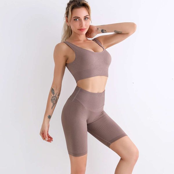 women's tracksuits tracksuitswomen's seamless tight elastic sports bra running fitness shorts yoga suit hw13, Gray
women's tracksuits tracksuitswomen's seamless tight elastic sports bra running fitness shorts yoga suit hw13, Gray