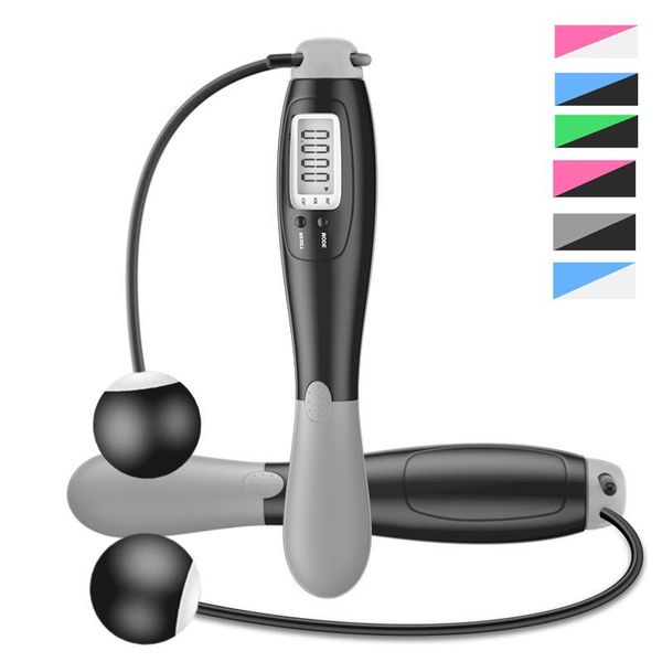 cordless jump rope with counter wireless skipping adjustable anti-slip handle calorie consumption fitness body building exercise ropes
cordless jump rope with counter wireless skipping adjustable anti-slip handle calorie consumption fitness body building exercise ropes