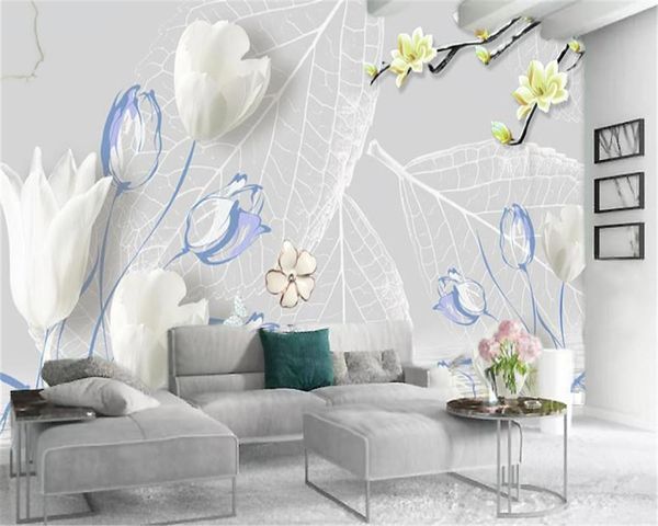 wallpapers 3d wallpaper living room simple white leaves and delicate flowers customize your favorite premium interior decoration
wallpapers 3d wallpaper living room simple white leaves and delicate flowers customize your favorite premium interior decoration