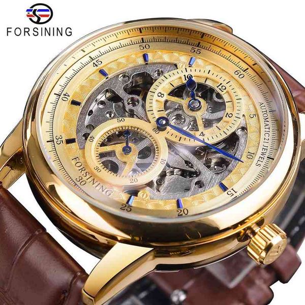 automatic refining dial golden skeleton clock brown leather tape waterproof luxury brand business mechanical, Slivery;brown
automatic refining dial golden skeleton clock brown leather tape waterproof luxury brand business mechanical, Slivery;brown