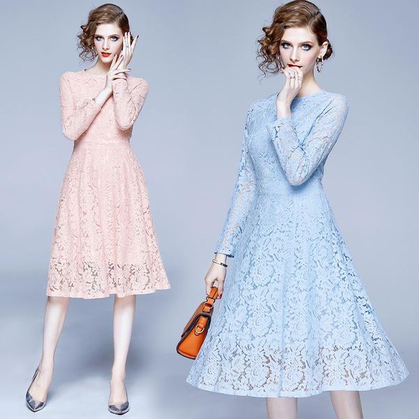 casual dresses simgent elegant lace dress fashion women long sleeve a line work sky blue pink woman clothing sg003313, Black;gray
casual dresses simgent elegant lace dress fashion women long sleeve a line work sky blue pink woman clothing sg003313, Black;gray