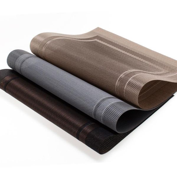 mats & pads customized western-style placemat pvc table mat silver gray non-slip heat insulation warp and weft deco pad
mats & pads customized western-style placemat pvc table mat silver gray non-slip heat insulation warp and weft deco pad