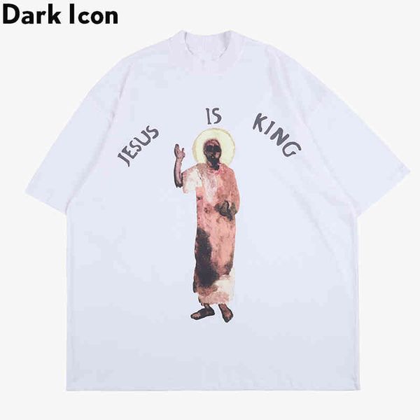 factoryfnc9 king dark tshirt icon printed jesus 2020 is summer hip hop t-shirt o-neck casual t shirt short sleeve cotton t, White;black
factoryfnc9 king dark tshirt icon printed jesus 2020 is summer hip hop t-shirt o-neck casual t shirt short sleeve cotton t, White;black