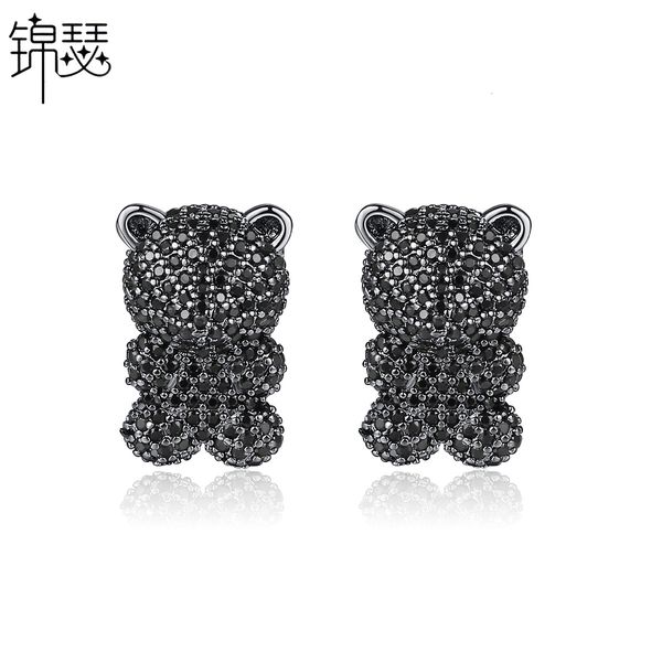 jewelry charm stud panda earrings korean version micro inlaid zircon summer fashion women's candy bear, Golden
jewelry charm stud panda earrings korean version micro inlaid zircon summer fashion women's candy bear, Golden