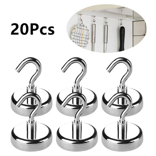 hooks & rails 20pcs magnetic heavy duty earth magnets with hook for refrigerator home kitchen workplace neodymium facilitate
hooks & rails 20pcs magnetic heavy duty earth magnets with hook for refrigerator home kitchen workplace neodymium facilitate