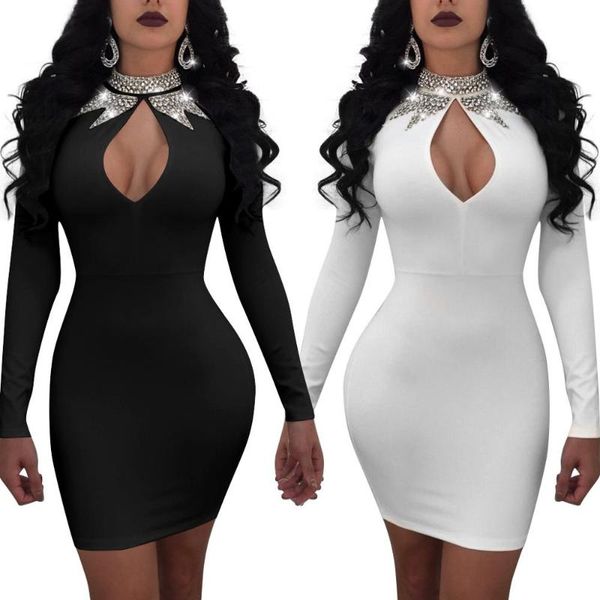 women's dress mini sheath causal night club black white with crystal european and american style for ladies casual dresses, Black;gray
women's dress mini sheath causal night club black white with crystal european and american style for ladies casual dresses, Black;gray
