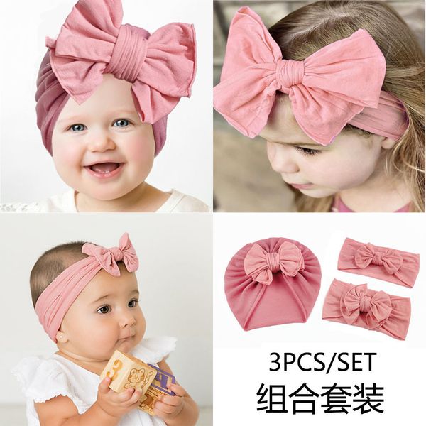 factory wholesale baby nylon butterfly hair with hat set children's solid color knotted scarf turban hat popular fashion xmas gift
factory wholesale baby nylon butterfly hair with hat set children's solid color knotted scarf turban hat popular fashion xmas gift