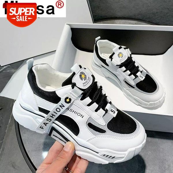 2021 autumn new fashion women's vulcanized shoes lace up color matching platform sneakers women casual dad zapatos mujer #ci7r
2021 autumn new fashion women's vulcanized shoes lace up color matching platform sneakers women casual dad zapatos mujer #ci7r