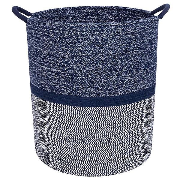 storage baskets cotton rope basket woven with handles laundry hamper organizing toy bin
storage baskets cotton rope basket woven with handles laundry hamper organizing toy bin