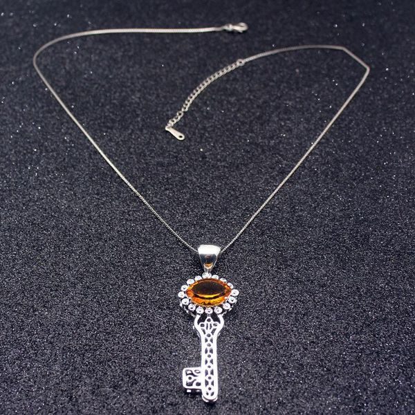 pendants royal fashion key design orange z925 sterling silver necklace pendant 20 inch, Black
pendants royal fashion key design orange z925 sterling silver necklace pendant 20 inch, Black