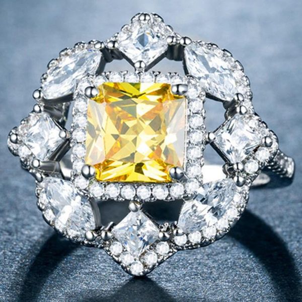wedding rings wholesale fashion ol ball party jewelry zircon inlaid octagonal ring for women luxury namour charm gift all seasons, Slivery;golden
wedding rings wholesale fashion ol ball party jewelry zircon inlaid octagonal ring for women luxury namour charm gift all seasons, Slivery;golden