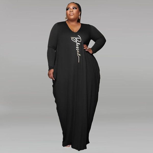 plus size dresses 3xl 4xl 5xl wholesale drop 2021 female outfit fashion long sleeve loose folds women casual dress, Black
plus size dresses 3xl 4xl 5xl wholesale drop 2021 female outfit fashion long sleeve loose folds women casual dress, Black