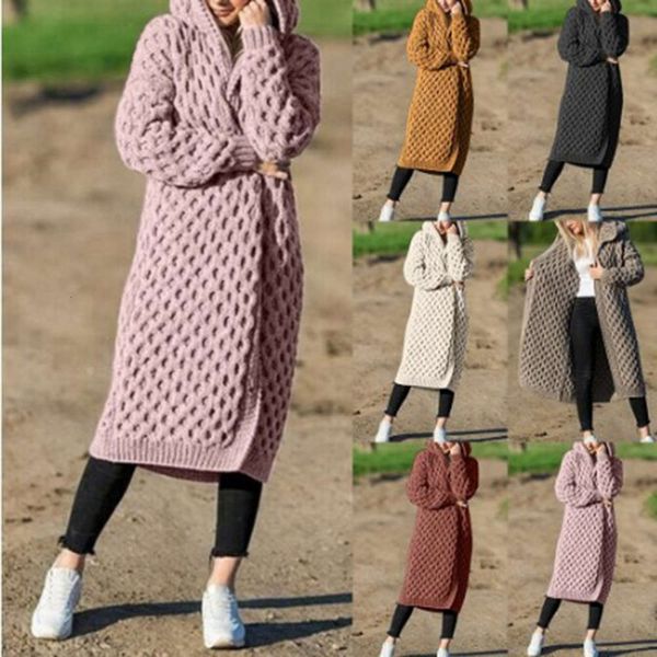 women's jackets coats winter pure color fashion long needle cardigan knitted sweater hooded wear 9hsl, Black;brown
women's jackets coats winter pure color fashion long needle cardigan knitted sweater hooded wear 9hsl, Black;brown