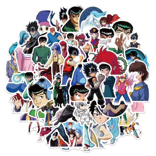 50 pcs small poster graffiti skateboard stickers yu hakusho anime for car lapfridge helmet pad bicycle bike motorcycle ps4 book guitar pvc d
50 pcs small poster graffiti skateboard stickers yu hakusho anime for car lapfridge helmet pad bicycle bike motorcycle ps4 book guitar pvc d