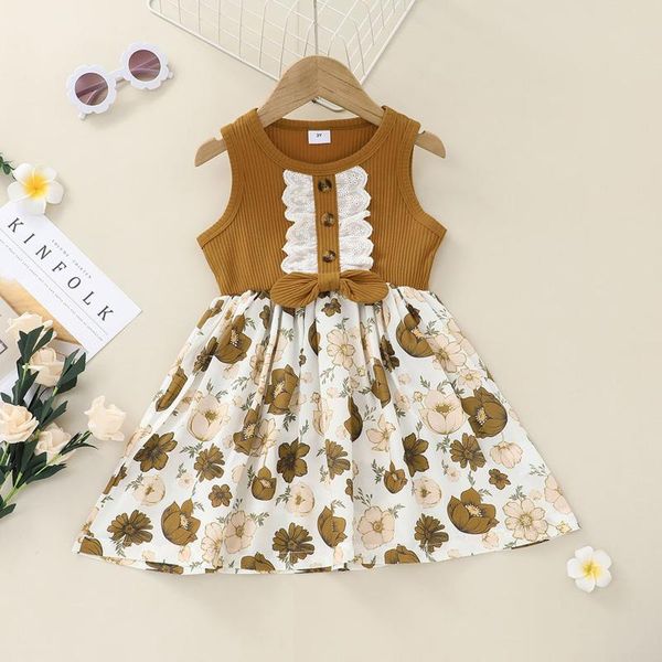 girl's dresses born summer linen floral print dress baby girl sleeveless bow beach kids sunsuit clothes girls tutu toddler, Red;yellow
girl's dresses born summer linen floral print dress baby girl sleeveless bow beach kids sunsuit clothes girls tutu toddler, Red;yellow