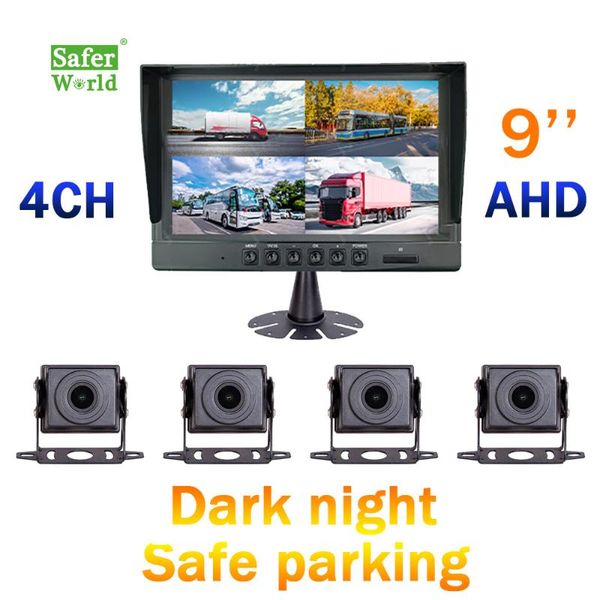 car rear view cameras& parking sensors bus truck dvr reverse camera system 4 channels video recording 9 inches monitor and pcs ahd cameras
car rear view cameras& parking sensors bus truck dvr reverse camera system 4 channels video recording 9 inches monitor and pcs ahd cameras