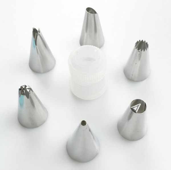 baking & pastry tools diy icing piping cream bags + 6 nozzle set cake decorating tool ms
baking & pastry tools diy icing piping cream bags + 6 nozzle set cake decorating tool ms