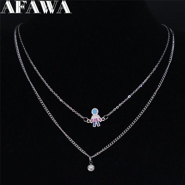pendant necklaces 2pcs boy zircon copper stainless steel necklace women silver color layered chain jewelry mother's day gift nc35s01
pendant necklaces 2pcs boy zircon copper stainless steel necklace women silver color layered chain jewelry mother's day gift nc35s01