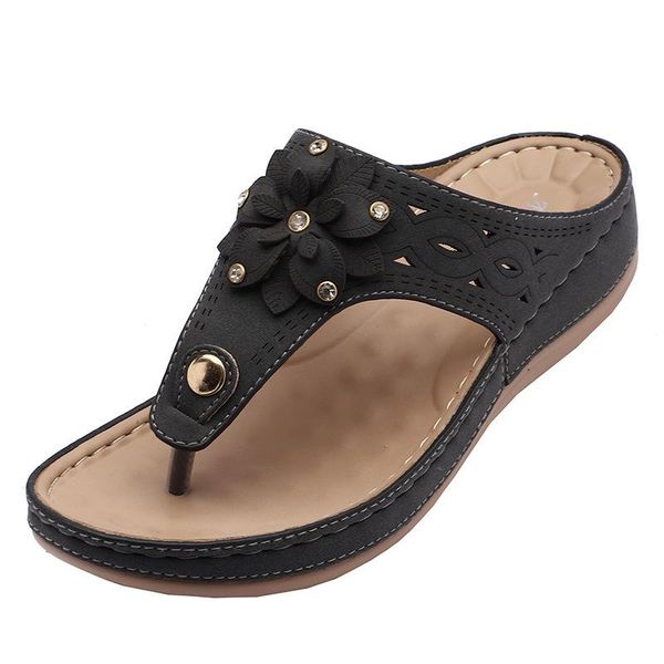 women wedges flip flop slipper square heel peep toe casual ladies beach slip on mules slides comfortable shoes flower slippers, Black
women wedges flip flop slipper square heel peep toe casual ladies beach slip on mules slides comfortable shoes flower slippers, Black