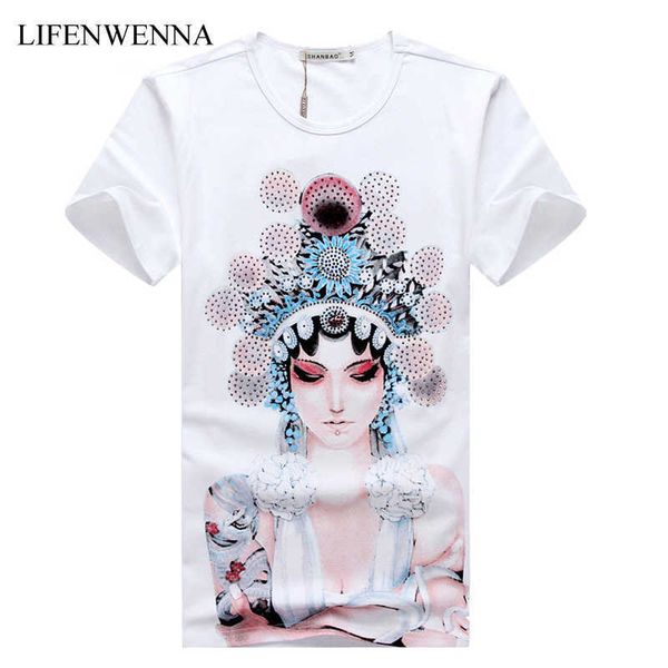 summer fashion mens t-shirts chinese style o-neck print t shirt slim fit short sleeve men's casual cotton tee shirt 5xl 210528, White;black
summer fashion mens t-shirts chinese style o-neck print t shirt slim fit short sleeve men's casual cotton tee shirt 5xl 210528, White;black