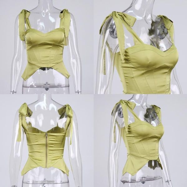 belts p8db square collar satin backless bustier corset crop women bow tie strap for fashion night out, Black;brown
belts p8db square collar satin backless bustier corset crop women bow tie strap for fashion night out, Black;brown