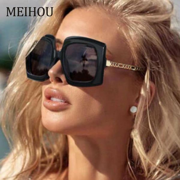 sunglasses oversized square women vintage 2021 fashion metal design big sun glasses female eyewear uv400, White;black
sunglasses oversized square women vintage 2021 fashion metal design big sun glasses female eyewear uv400, White;black