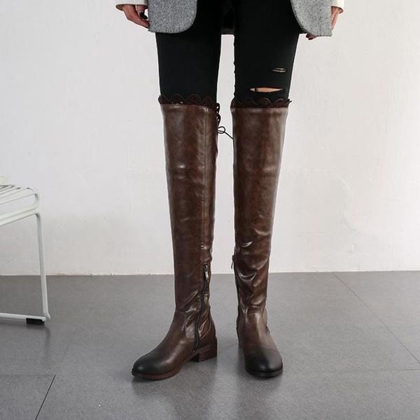 boots fashion over the knee high pu women autumn winter thigh shoes botas feminina leather long big size 34-48 x61-29, Black
boots fashion over the knee high pu women autumn winter thigh shoes botas feminina leather long big size 34-48 x61-29, Black