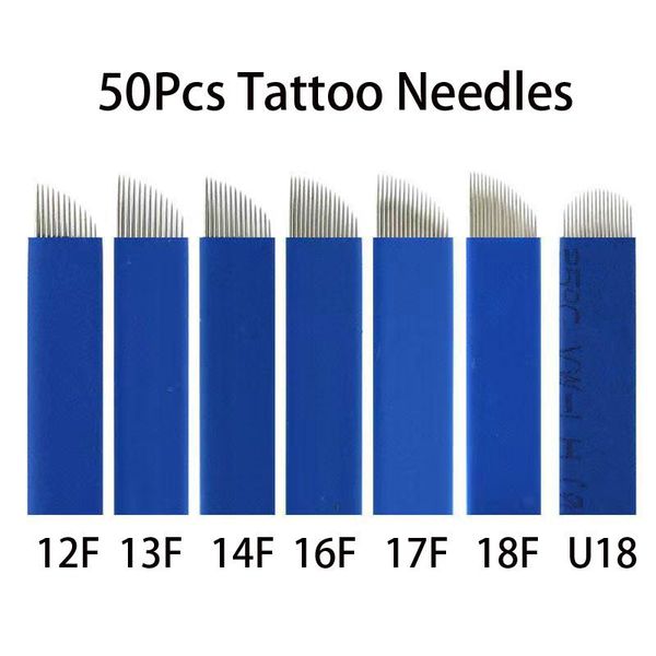 tattoo needles 50pcs microblading 7 12 14 16 18 tebori blades permanent makeup needle blue 0.18mm manual eyebrow
tattoo needles 50pcs microblading 7 12 14 16 18 tebori blades permanent makeup needle blue 0.18mm manual eyebrow