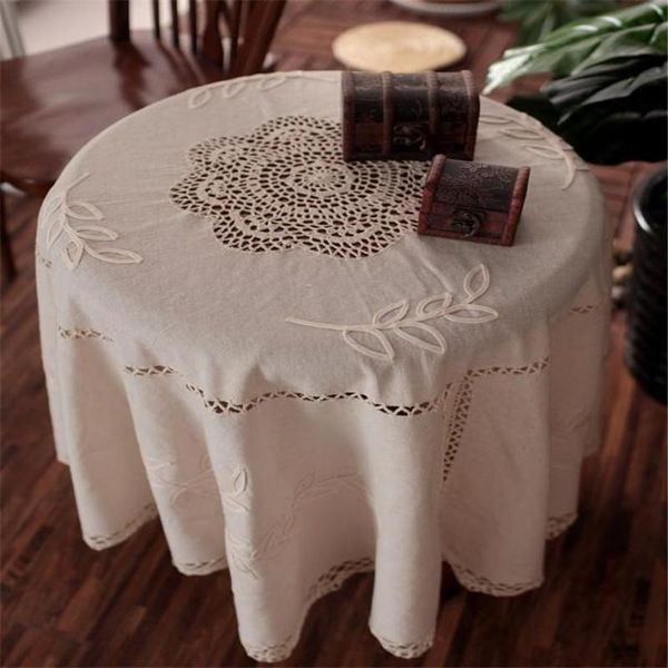 table cloth pastoral style round hollow embroide tablecloth cover coffee dining wedding gift oil proof blanket antependi
table cloth pastoral style round hollow embroide tablecloth cover coffee dining wedding gift oil proof blanket antependi