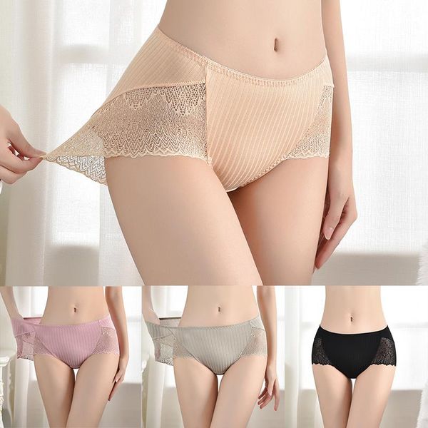 women's panties 2021 cotton plus size underwear lace light and breathable solid color hollow briefs women, Black;pink
women's panties 2021 cotton plus size underwear lace light and breathable solid color hollow briefs women, Black;pink
