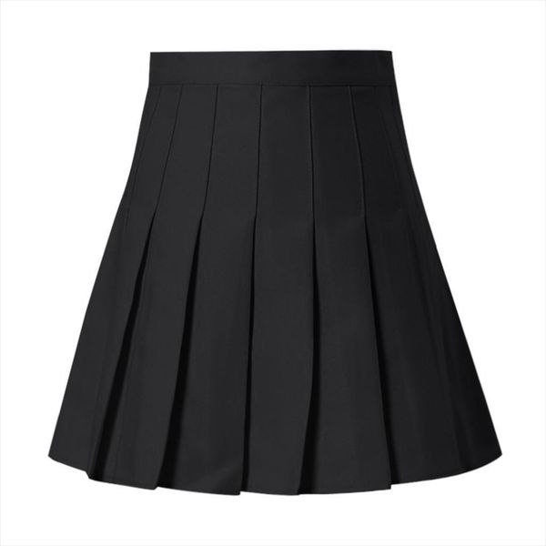 high waist pleated mini womens skirt pink satin fashion slim casual tennis school, Black
high waist pleated mini womens skirt pink satin fashion slim casual tennis school, Black