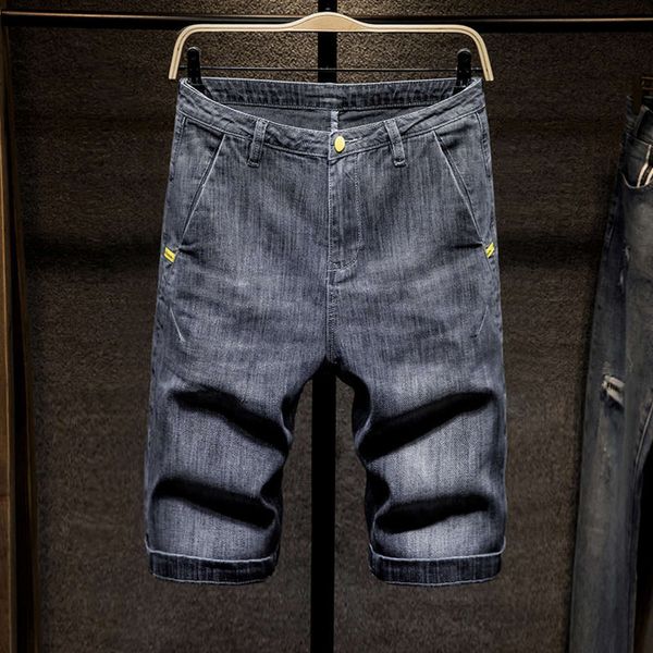 men's jeans black denim shorts loose capris summer thin style trend versatile elastic pants p2y5, Blue
men's jeans black denim shorts loose capris summer thin style trend versatile elastic pants p2y5, Blue