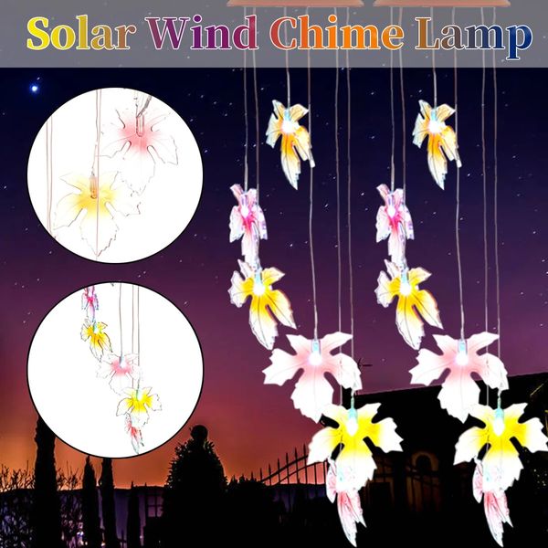 led solar wind chime lamp colorful psensitive chandelier garden outdoor decorative light - multicolor
led solar wind chime lamp colorful psensitive chandelier garden outdoor decorative light - multicolor