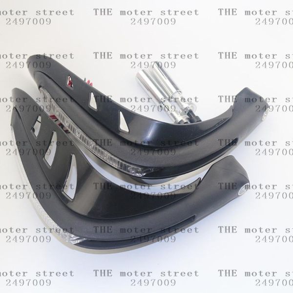 parts universal motorcycle handguards motocross hand guards one set combination handlebar protector with led turn signal
parts universal motorcycle handguards motocross hand guards one set combination handlebar protector with led turn signal