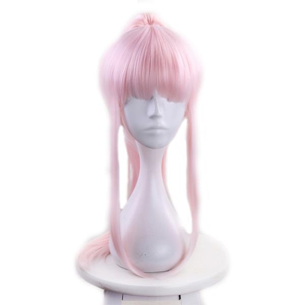 anime darling in the franxx zero two cosplay 02 swimsuit styling 65cm long pink ponytail synthetic hair wig perucas, Black
anime darling in the franxx zero two cosplay 02 swimsuit styling 65cm long pink ponytail synthetic hair wig perucas, Black