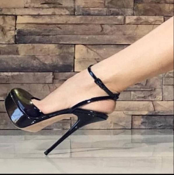 handmade ladies high heel sandals party prom platform shoes stiletto large size fashion evening, Black
handmade ladies high heel sandals party prom platform shoes stiletto large size fashion evening, Black