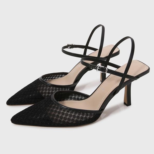 fashion womens shoes 2021 sandals high heels cross shallow mouth ankle strap suit female beige luxury pointed comfort high- dress, Black
fashion womens shoes 2021 sandals high heels cross shallow mouth ankle strap suit female beige luxury pointed comfort high- dress, Black