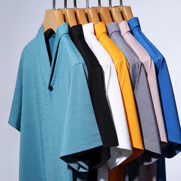 men's t-shirts 2021 summer v-neck t-shirt fashion white pink thin slim business casual soft comfortable solid color elastic, White;black
men's t-shirts 2021 summer v-neck t-shirt fashion white pink thin slim business casual soft comfortable solid color elastic, White;black