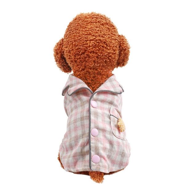 pet puppy polyester spring summer fell pajamas dogs cat clothes home casual cats teddy bichon costumes fat star plaid dog apparel
pet puppy polyester spring summer fell pajamas dogs cat clothes home casual cats teddy bichon costumes fat star plaid dog apparel