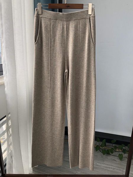 pants two colors women knit trousers simple elastic waist ladies long pants with pockets, Black;white
pants two colors women knit trousers simple elastic waist ladies long pants with pockets, Black;white