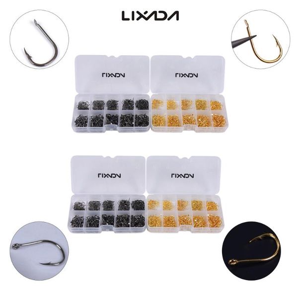 600/pcs high carbon steel fishing hook barbed fishhooks worm pond bait holder carp accessories pesca peche hooks
600/pcs high carbon steel fishing hook barbed fishhooks worm pond bait holder carp accessories pesca peche hooks